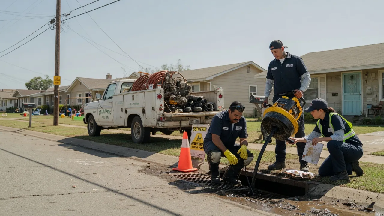 Drain Cleaning in Bucks, AL near me